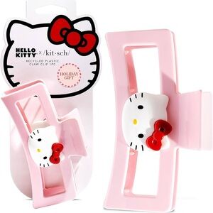 Hello Kitty x Kitsch Hair Claw Clip NWT